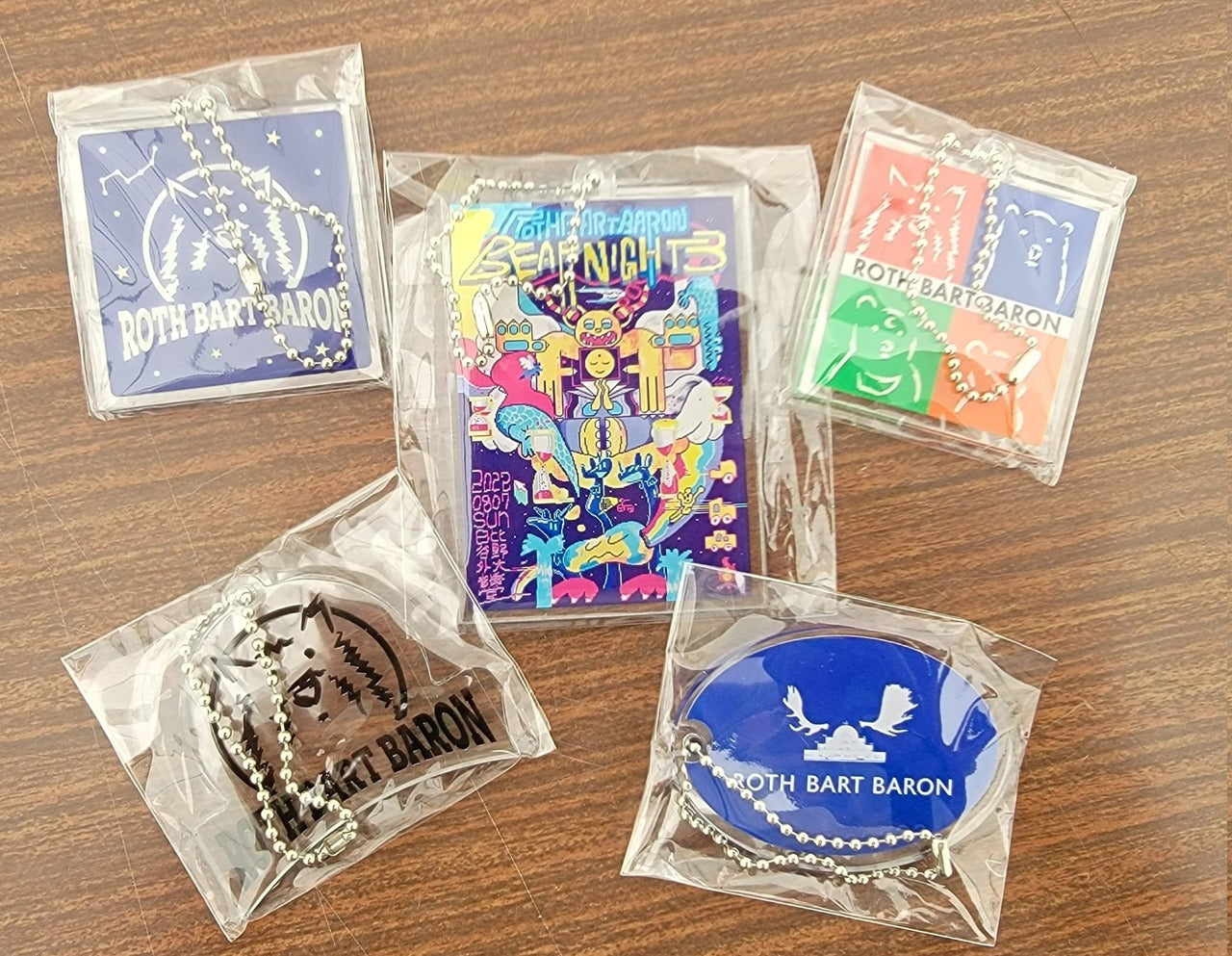 BEAR NIGHT 3 - ACRYLIC KEY CHAIN