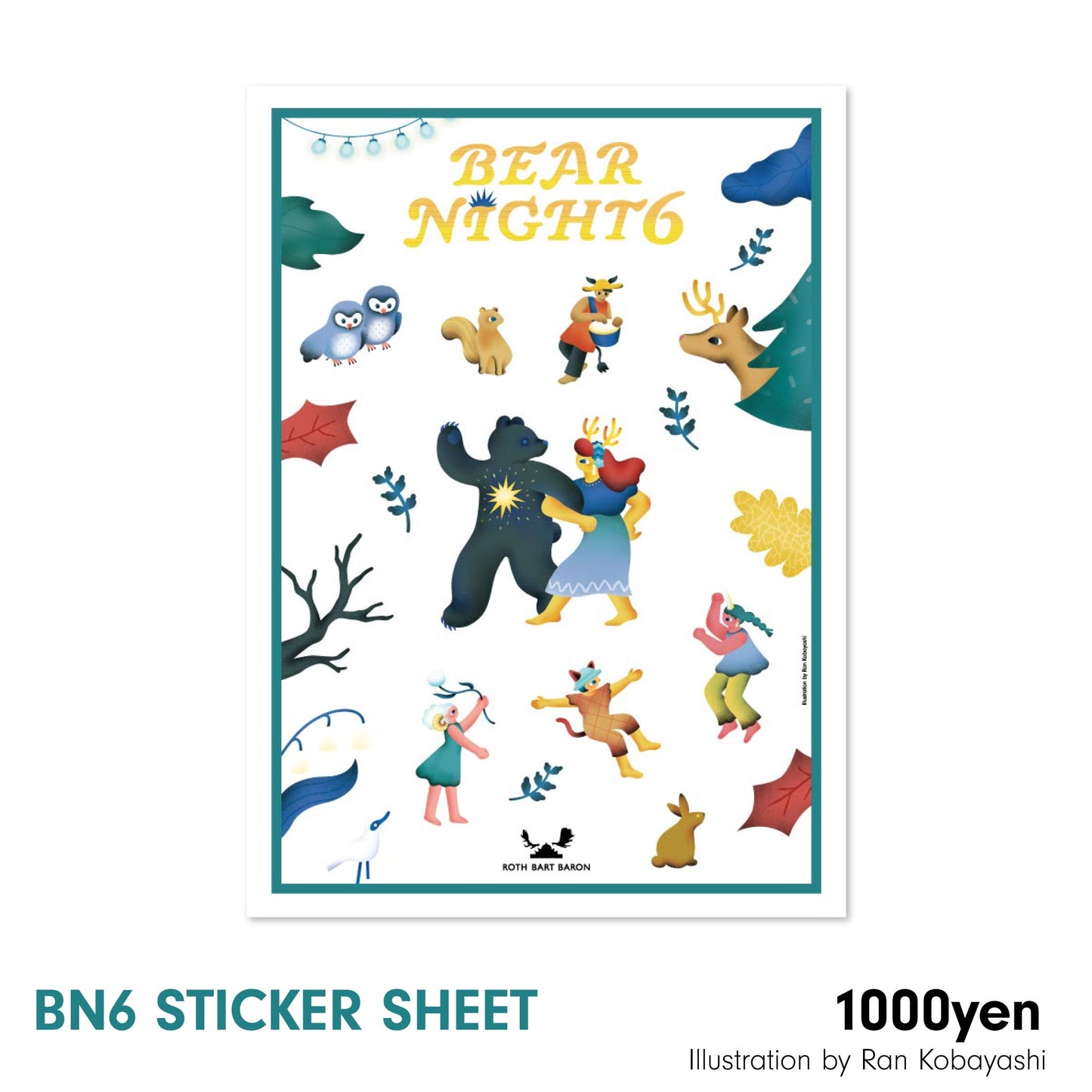 BN6 STICKER SHEET