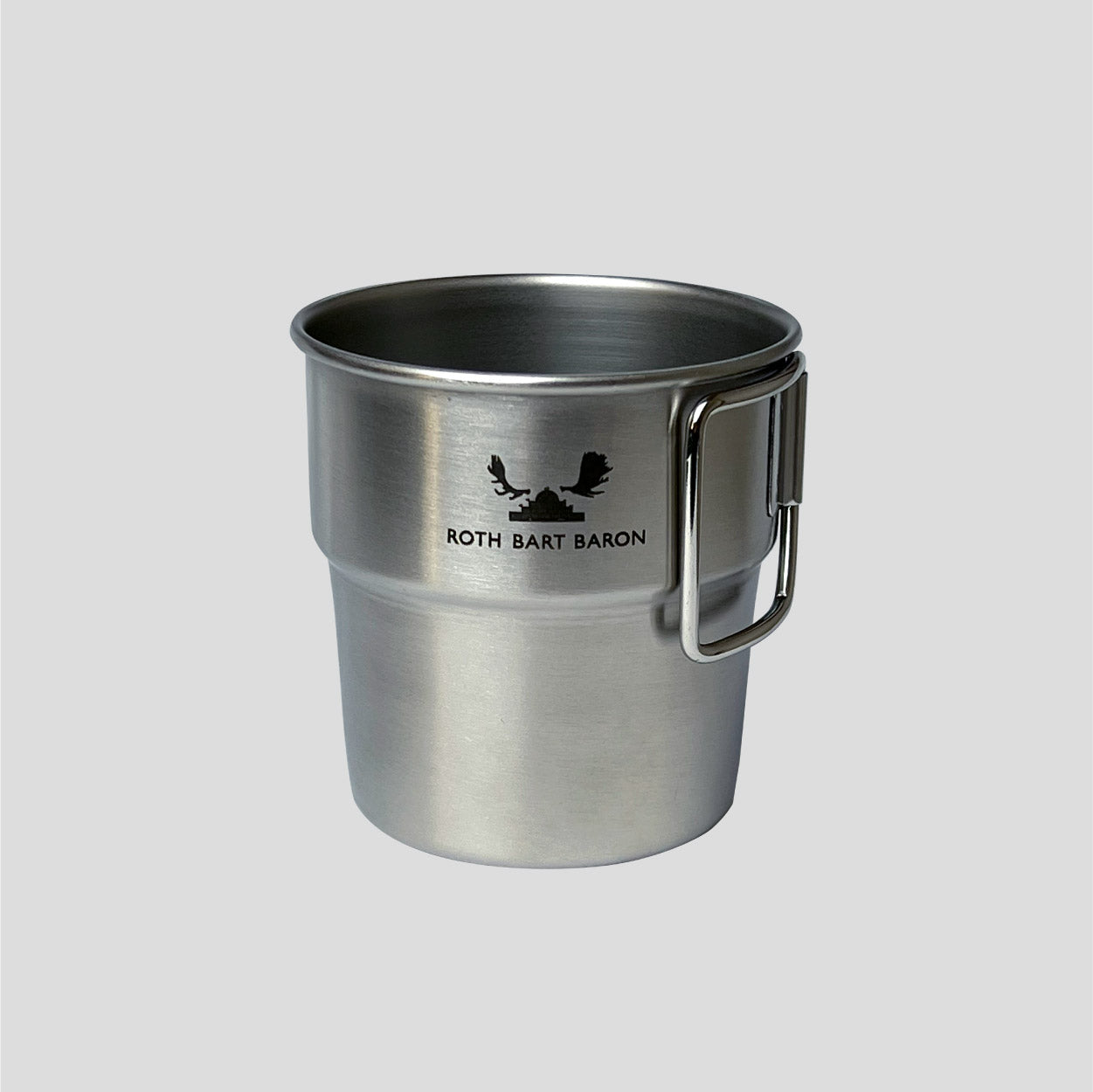 LOGO-Stainless Stacking Mug - Right -