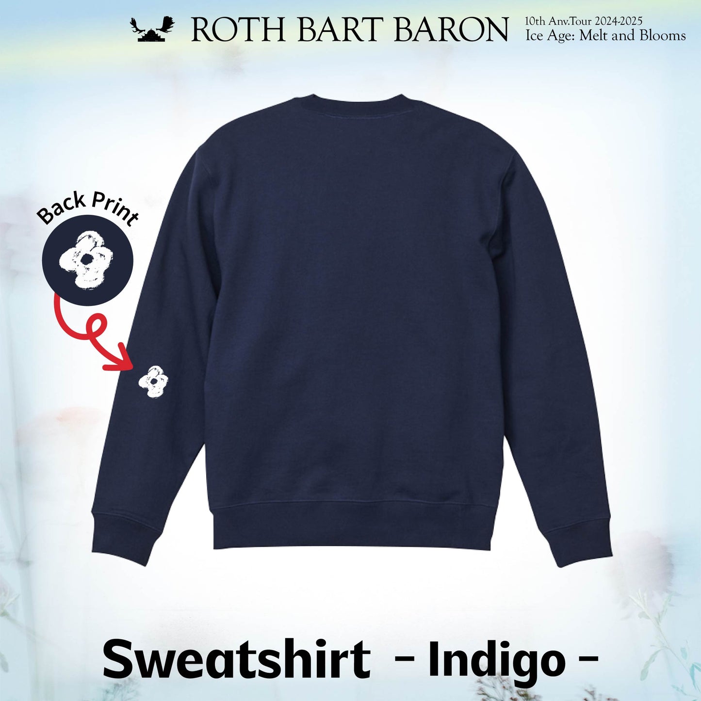 Sweatshirt - Indigo -