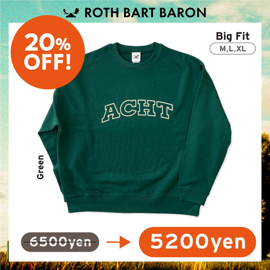 【20%OFF】"ACHT" SWEATSHIRT