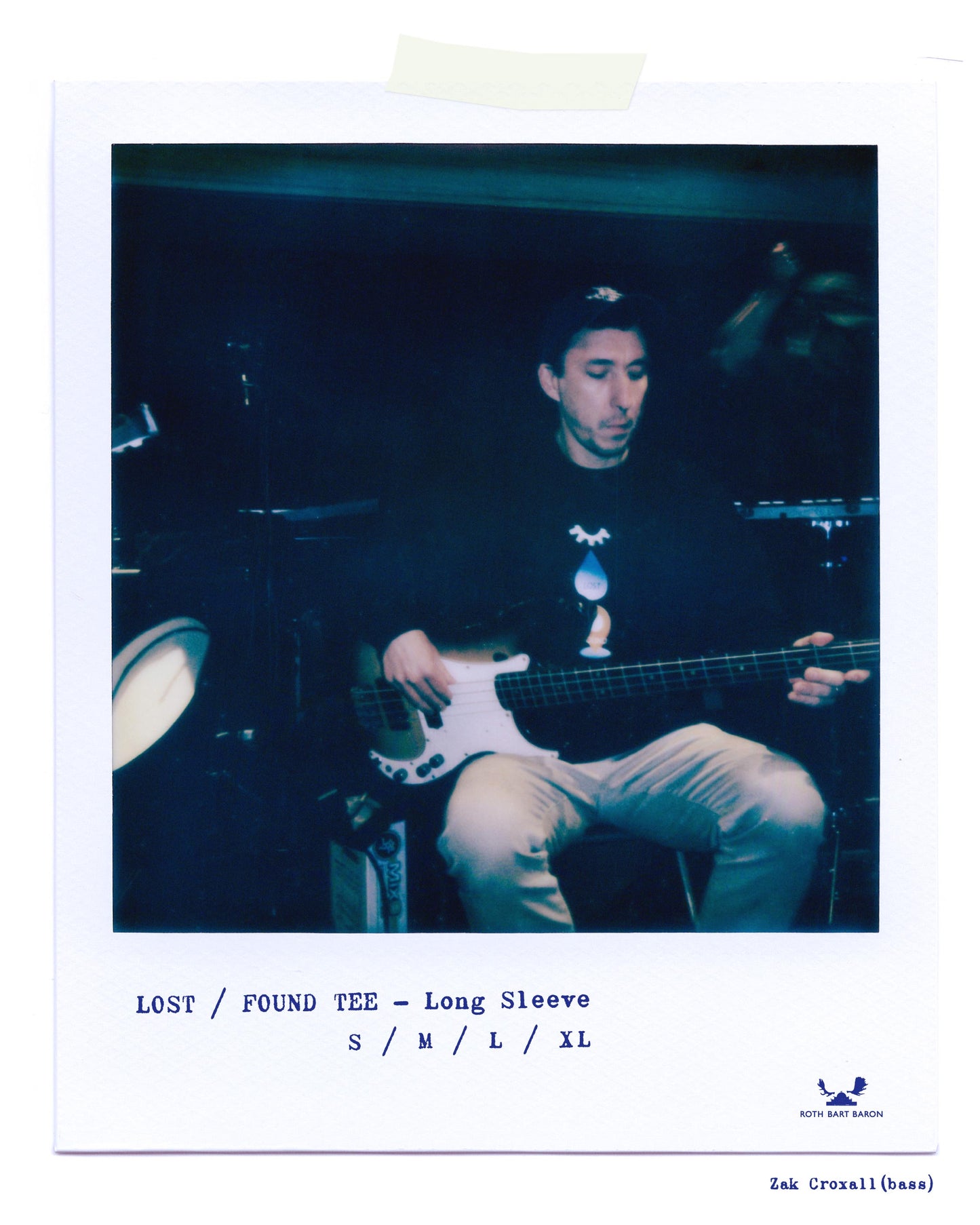 LOST / FOUND TEE - Long Sleeve - BLACK