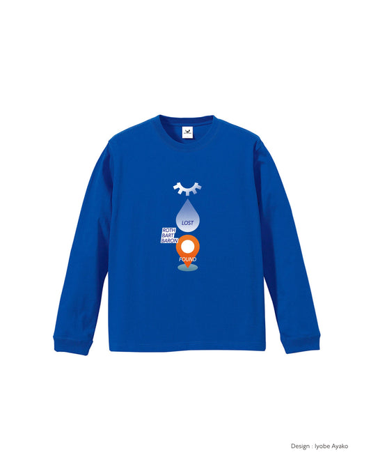 LOST / FOUND TEE - Long Sleeve - BLUE